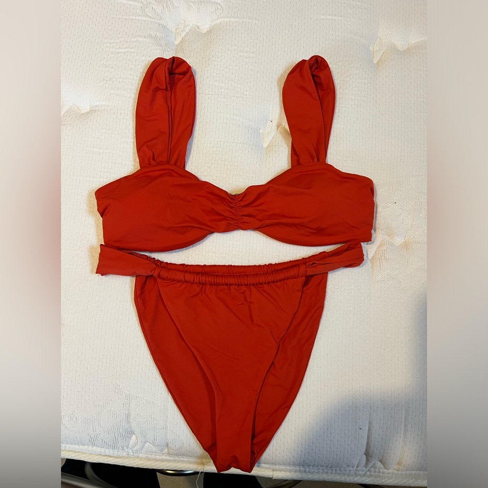 Dippin Daisy’s red bikini